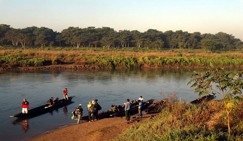 Canoeing In Rapti River