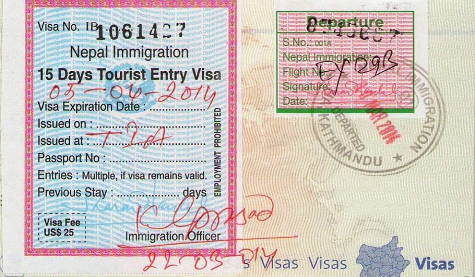 Nepal Visa