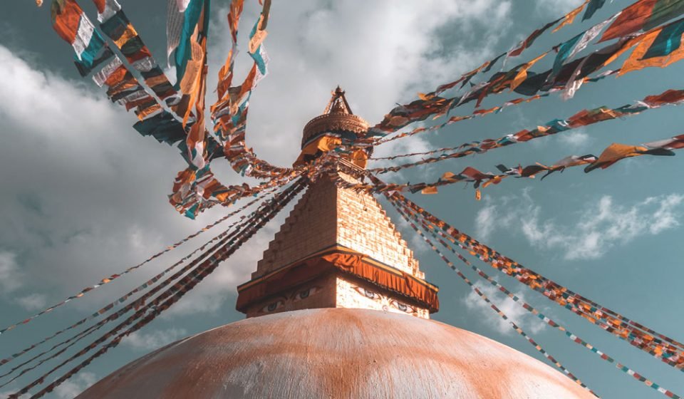 Boudhanath Stupa is one of the top places to visit in Kathmandu