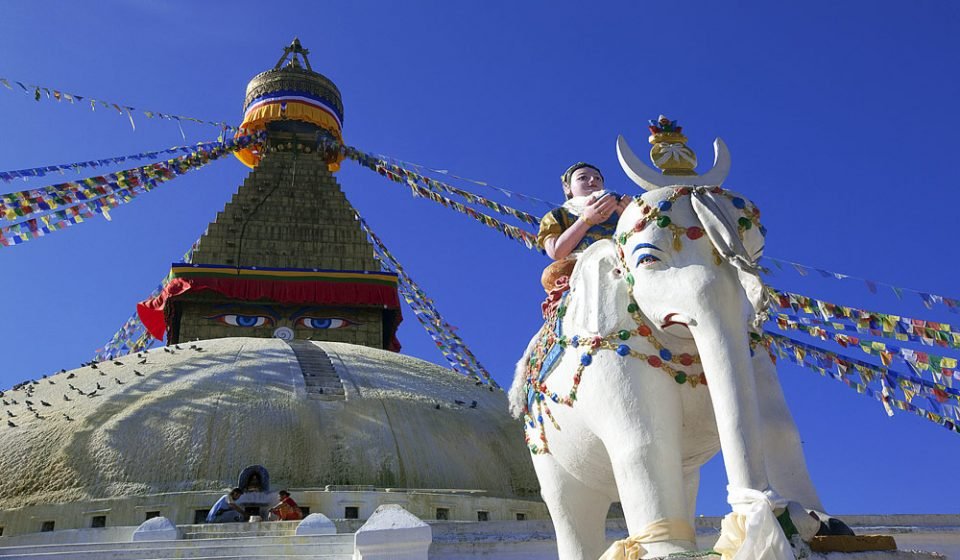 Boudhnath Stupa in Kathmandu