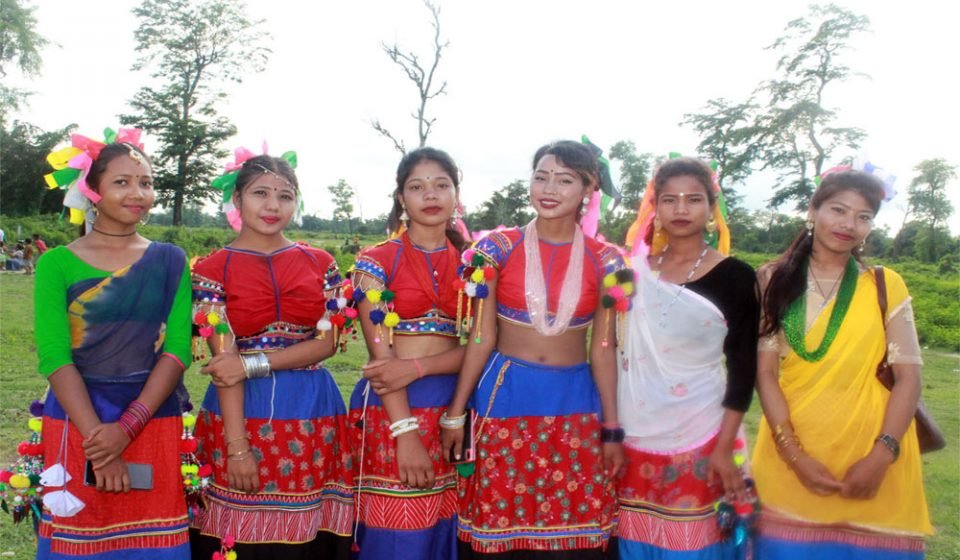 Nepali Tharu Girls Of The Plains