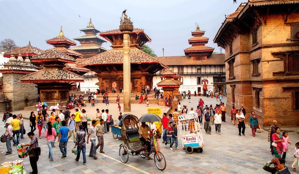 Kathmandu Durbar Square is one of the best places to visit in Nepal