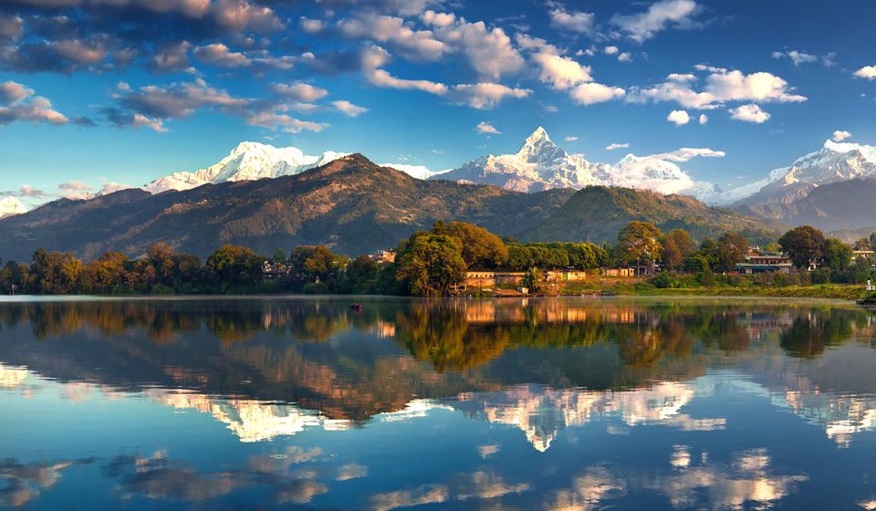 Pokhara famous for mountain views is one of the best places to visit in Nepal