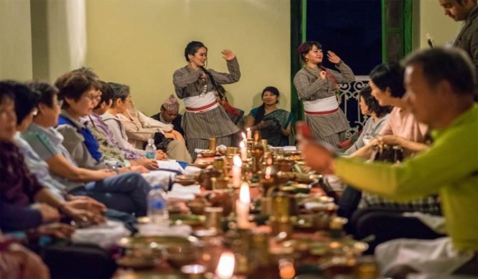 Nepalese dinner with cultural shows