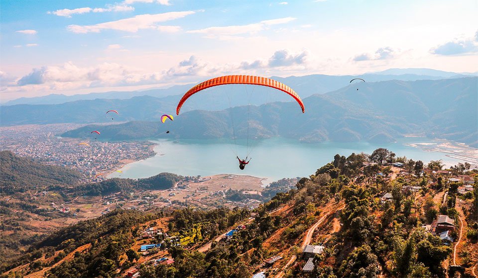 Best Nepal vacation package with paragliding